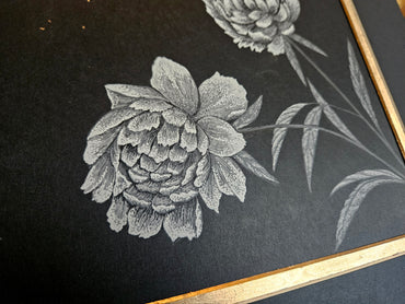 Moonlit Peonies by Holly Ridge Studio