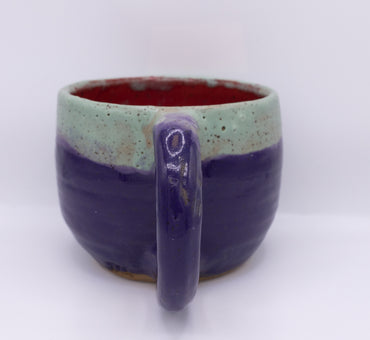 Purple & Red Mug