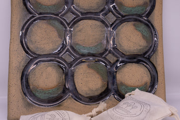 Ceramic Tic Tac Toe Board
