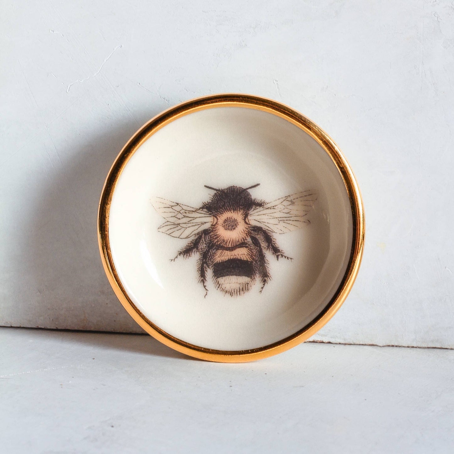 Apricity Ceramics - Honey Bee Trinket Dish | Ring Dish | Handmade