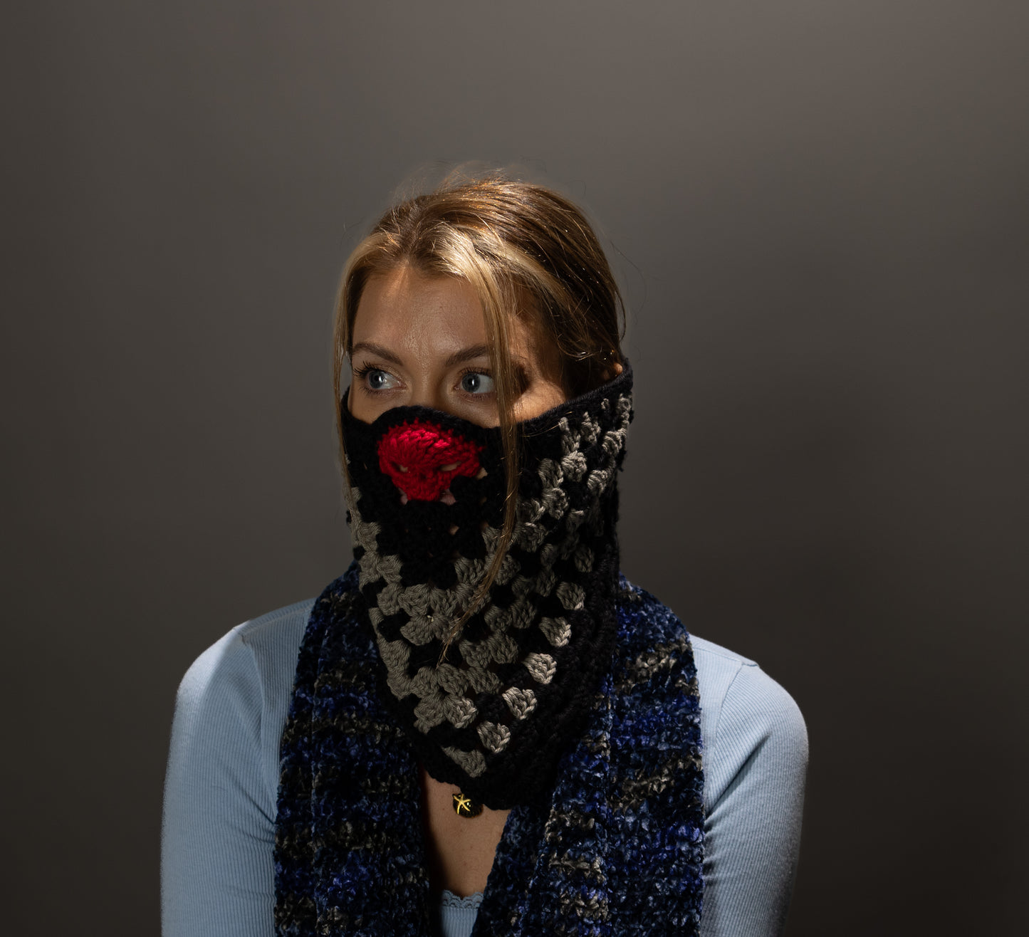 Tied Bandana / Face Scarf