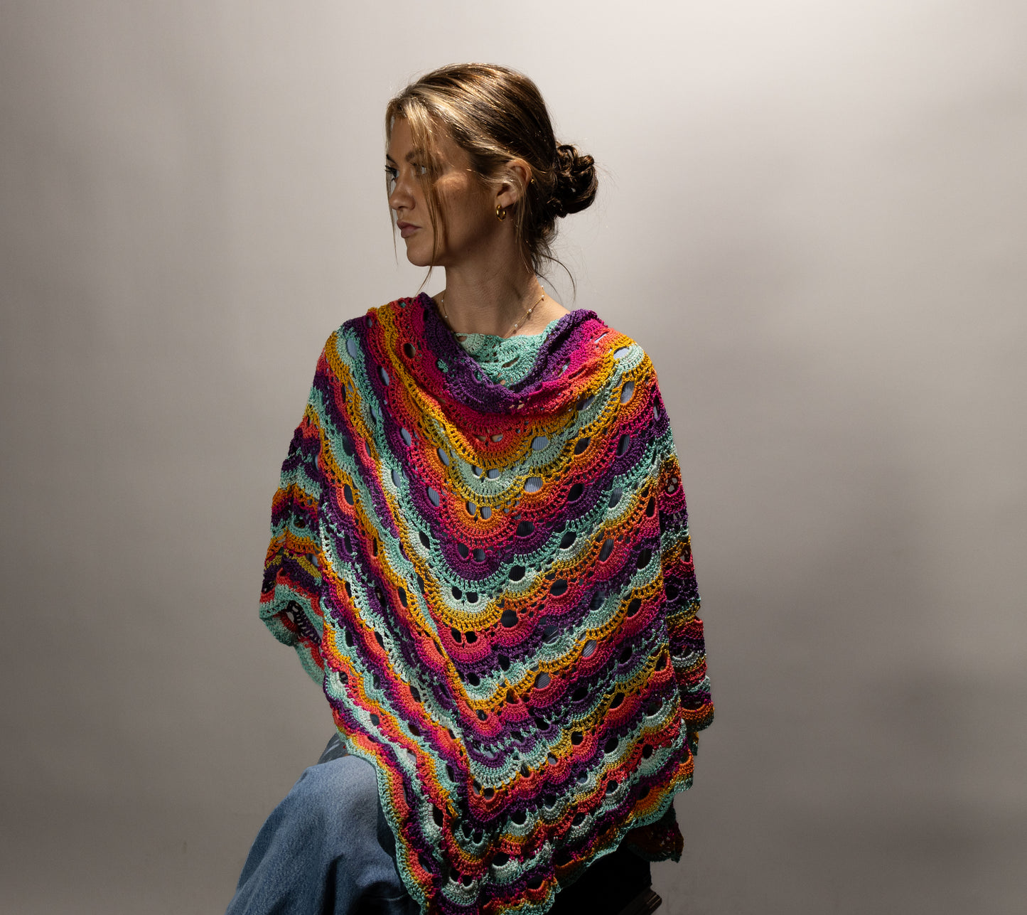 Rainbow Shawl