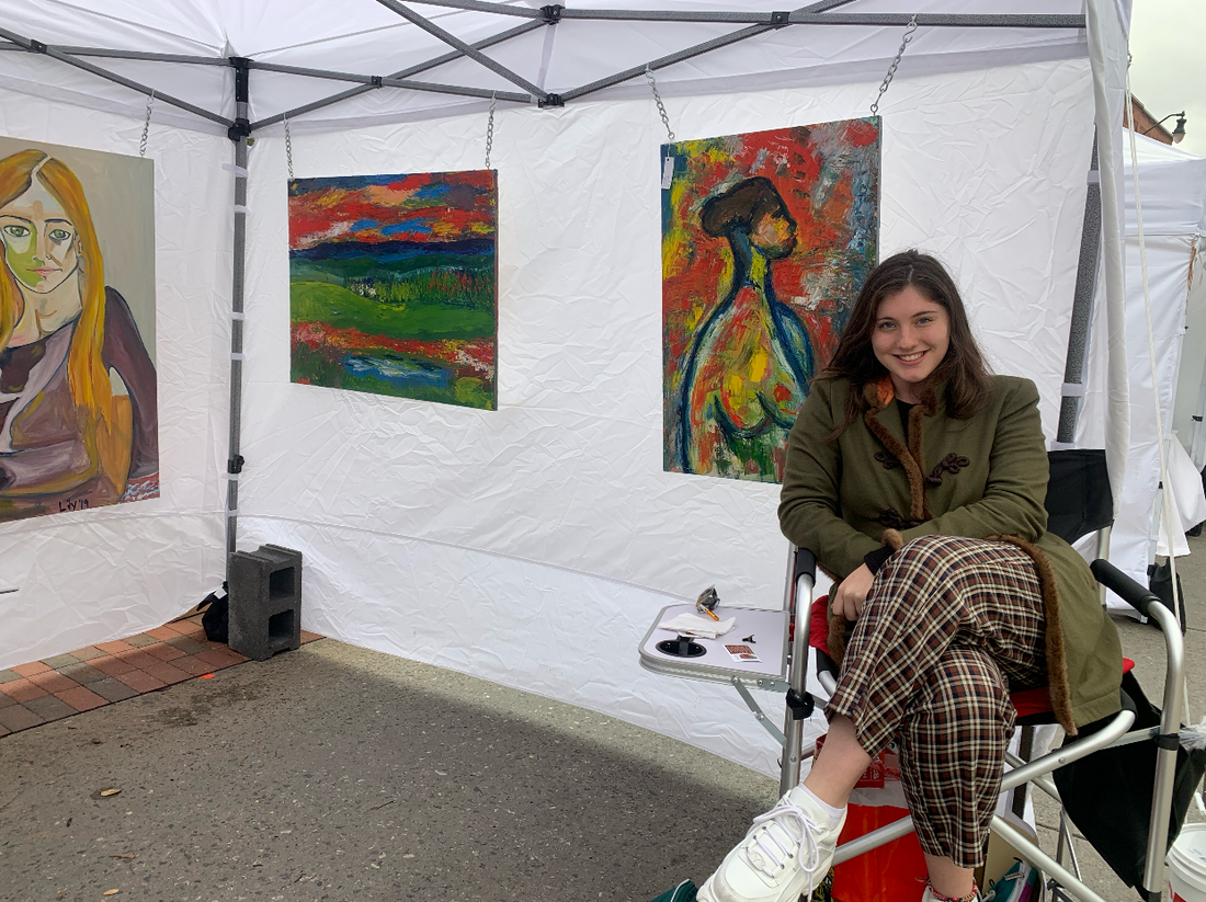 Lily Formato of Formato Fine Arts featured at 2019 Hotworks Fine Arts Show in Asheville, NC