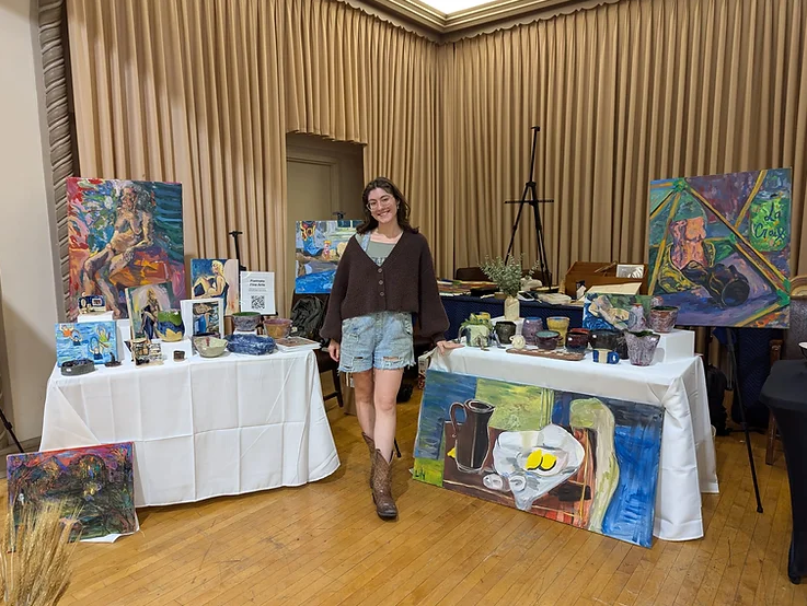 Lily Formato Showcases her Work at the Renowned Randolph Street Market Festival