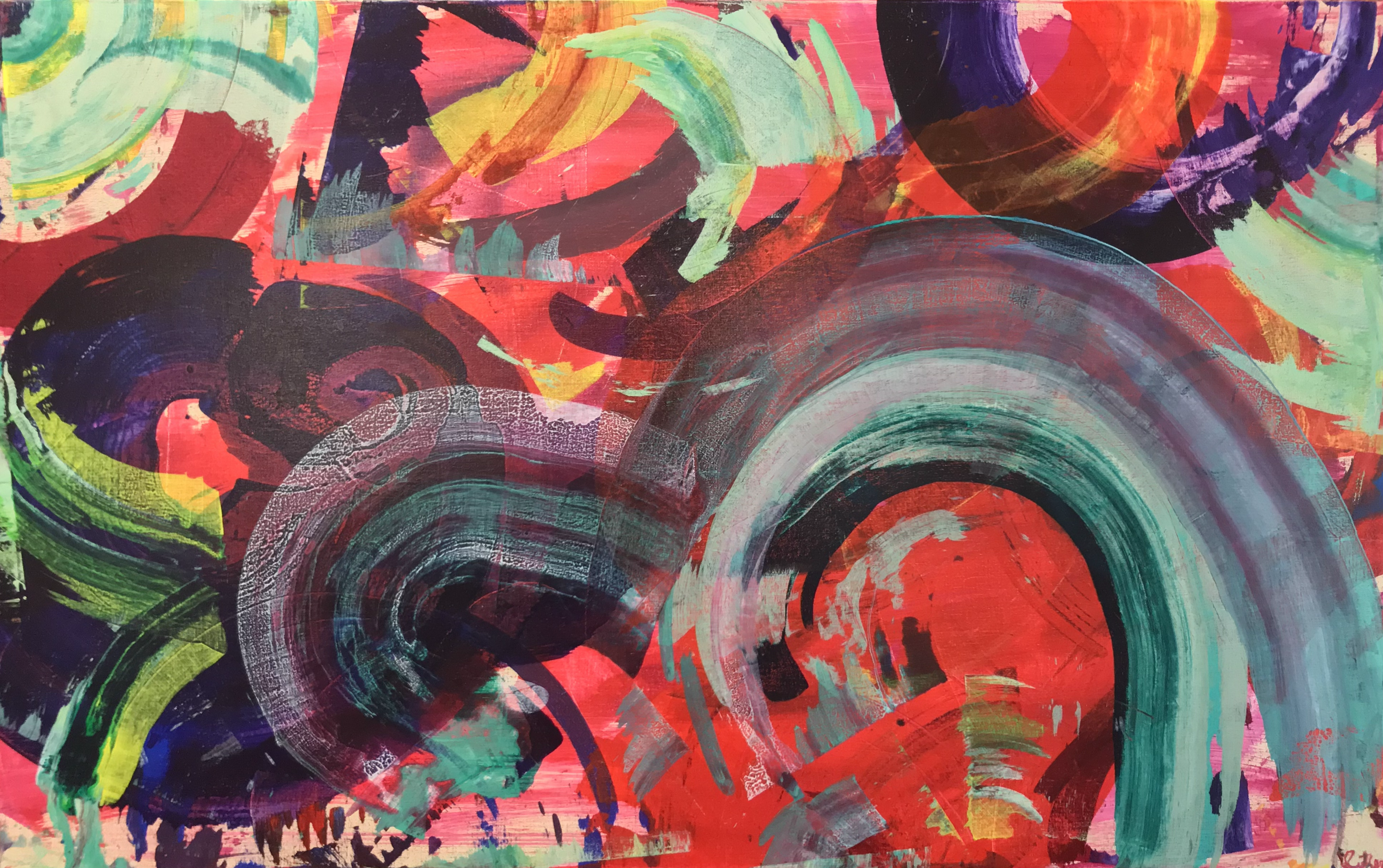 "Baby go, the light's green" Hand-Signed Prints image 0