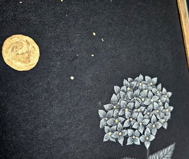 Moonlit Hydrangeas