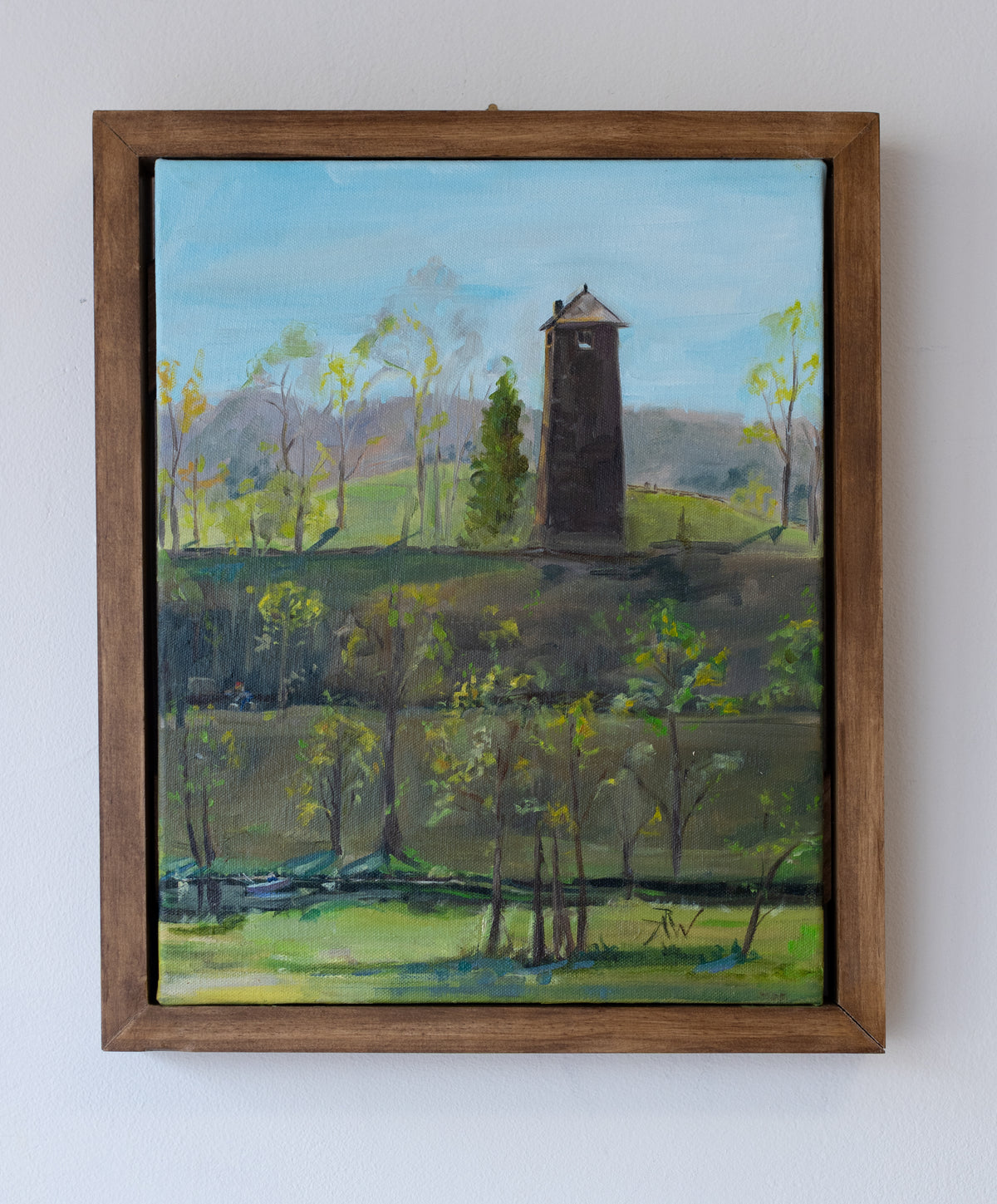 Below the Shot Tower by Anika Whittier