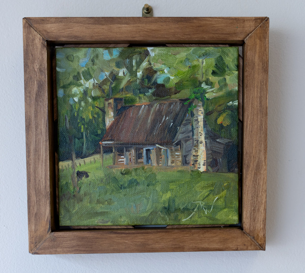 Old Cabin at the Shot Tower