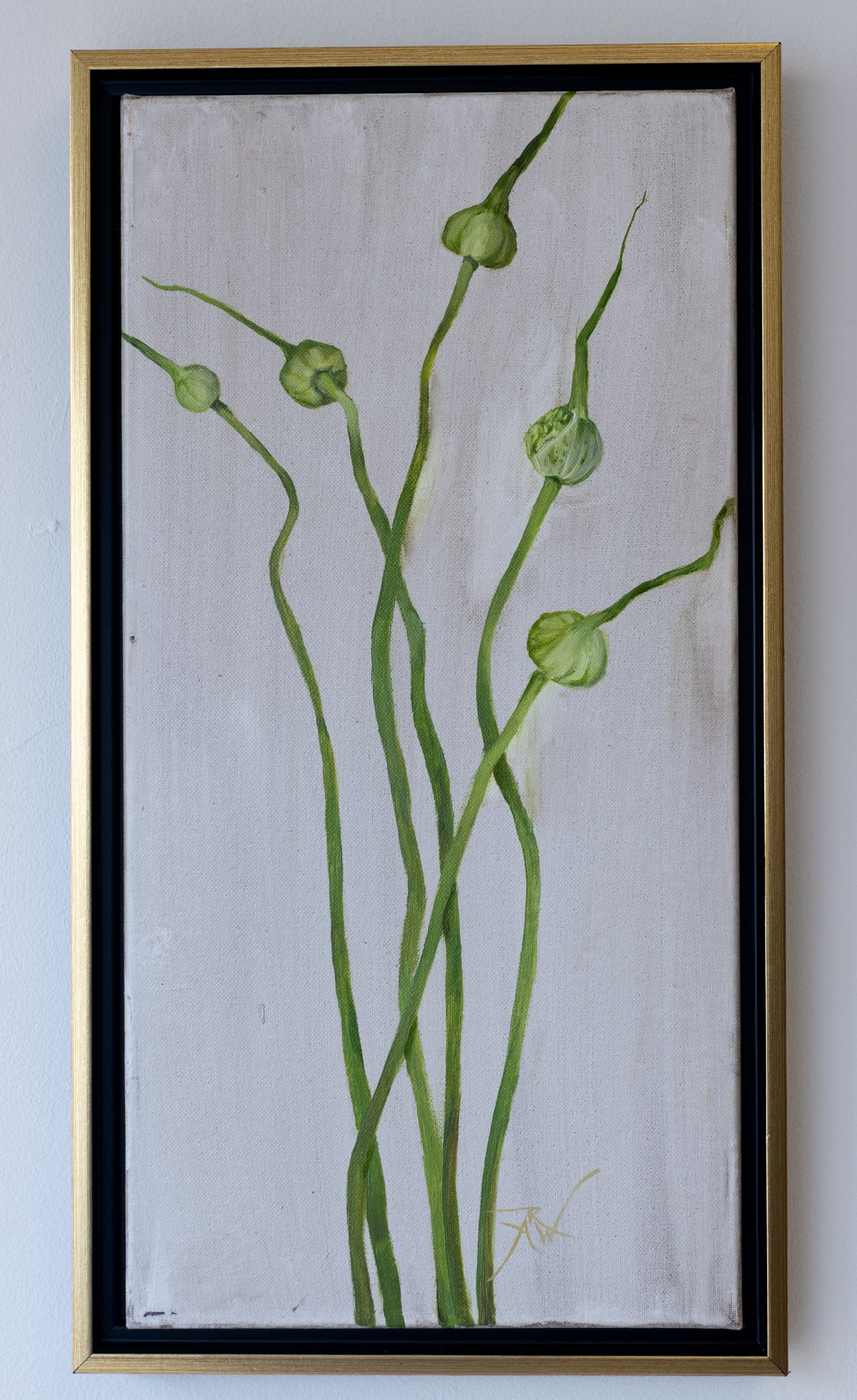 Garlic Scapes by Anika Whittier