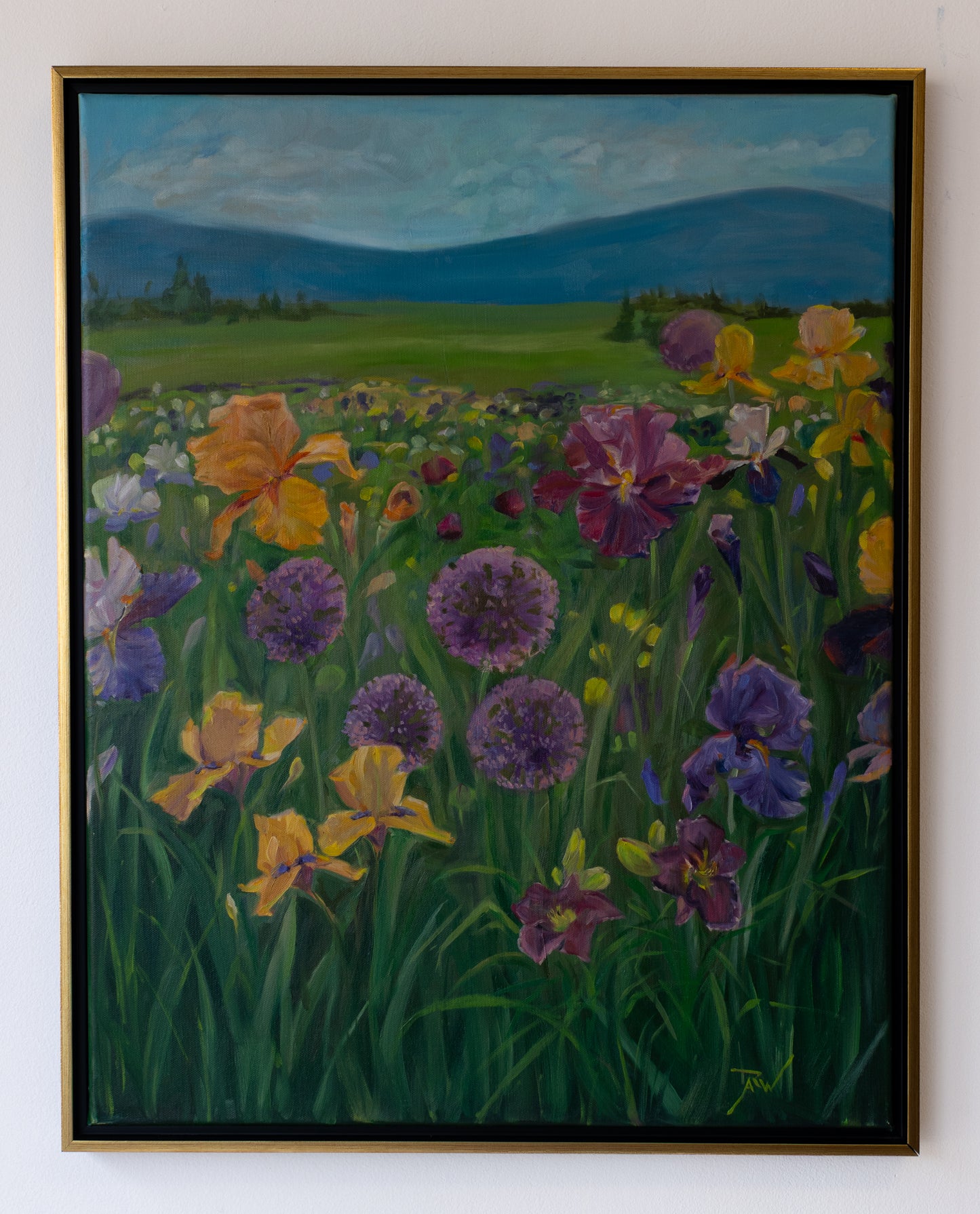 Spring Bloom Landscape