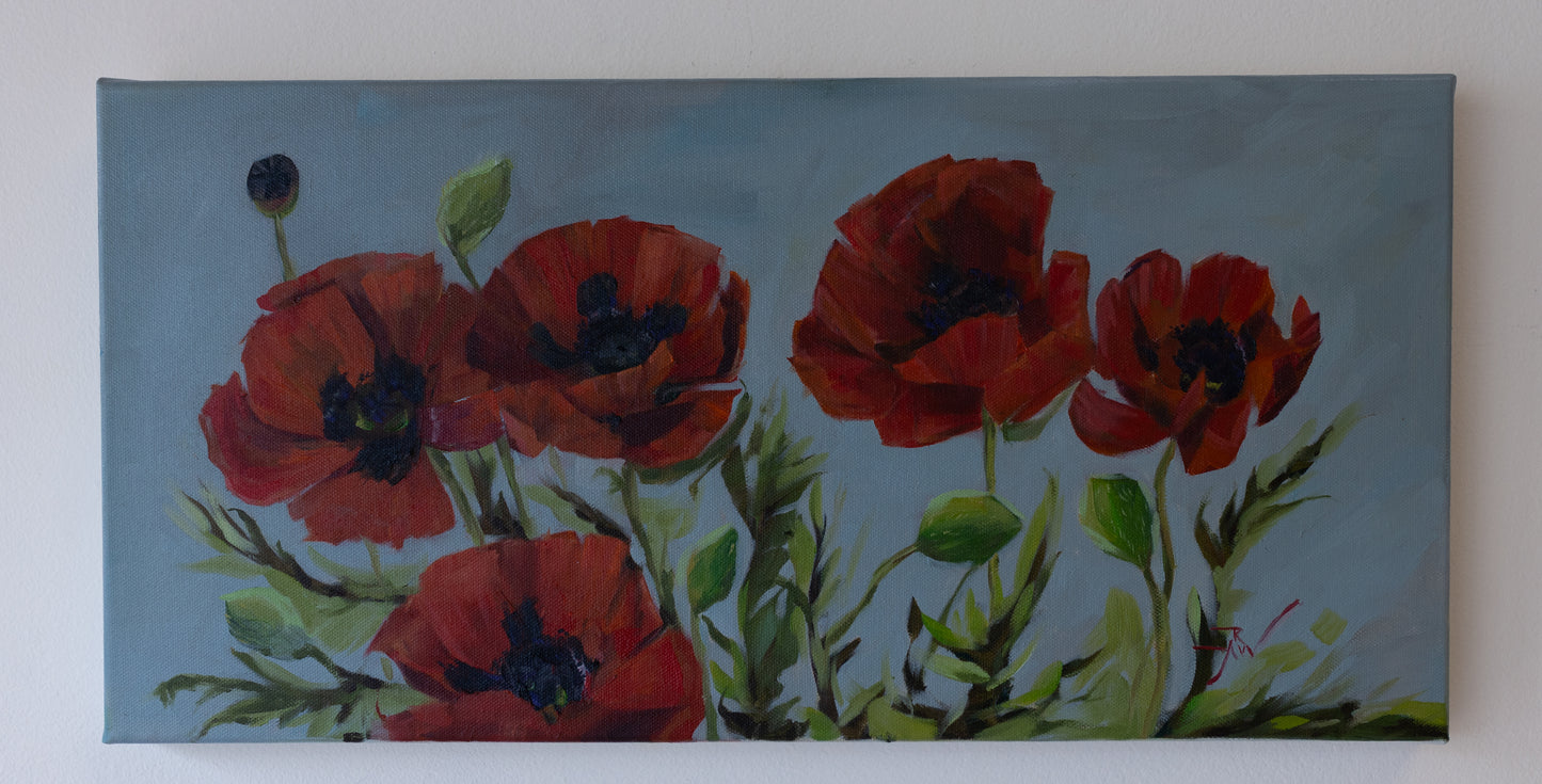 Poppies En Plein Air