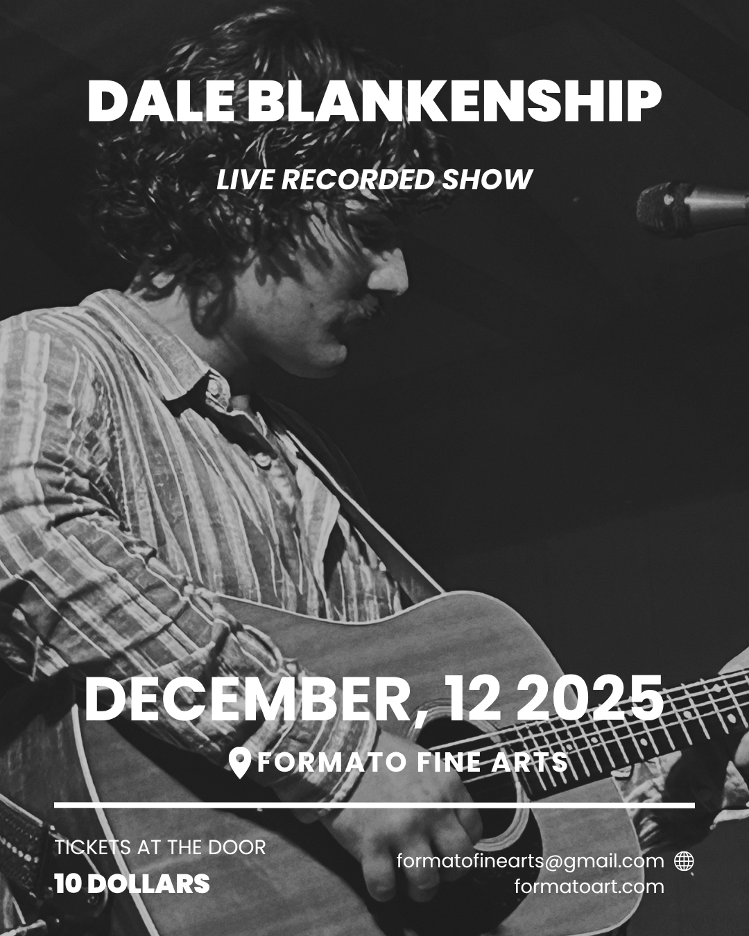 Dale BlankenShip and Band Recording Show