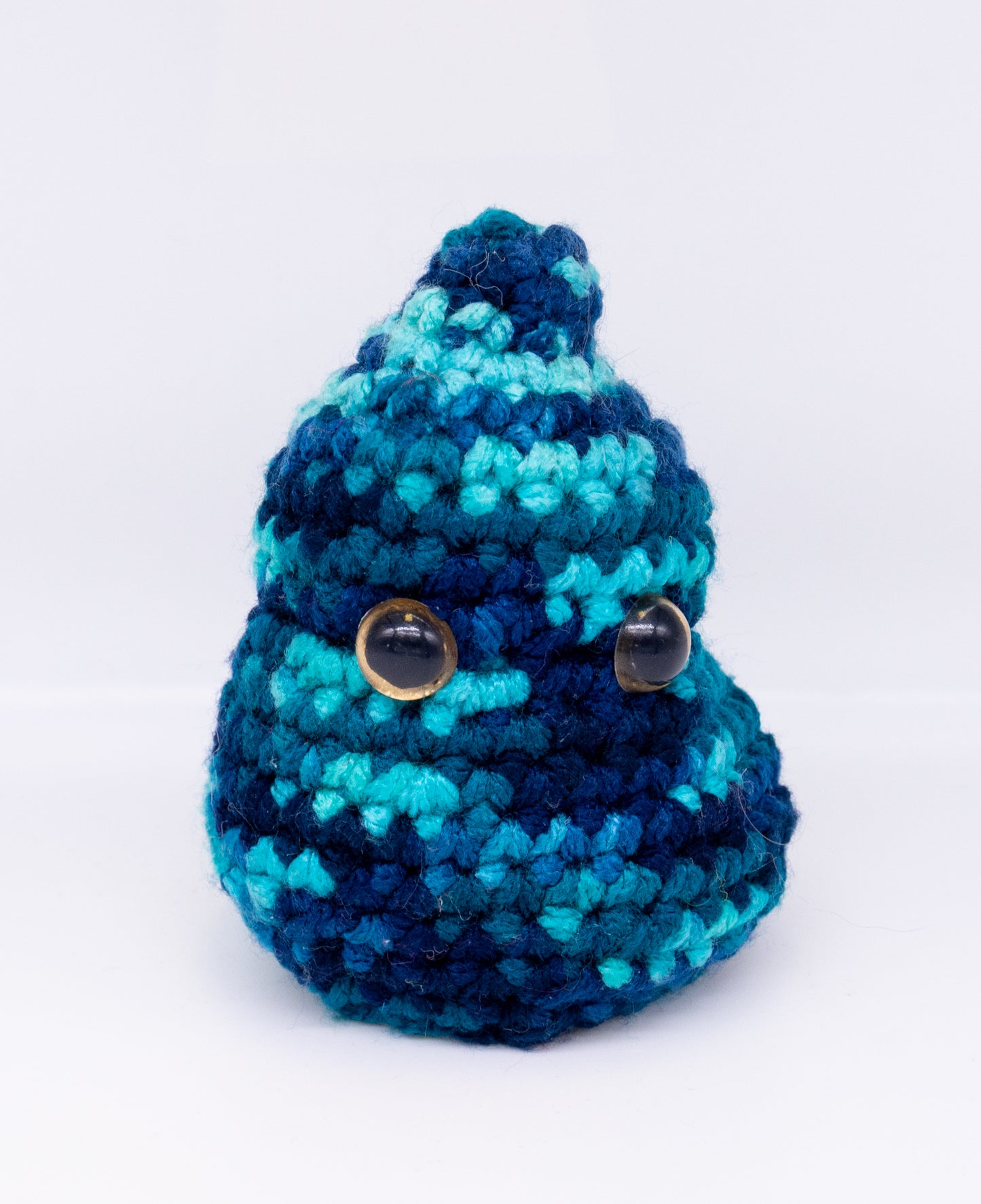 Blue Poop Emoji