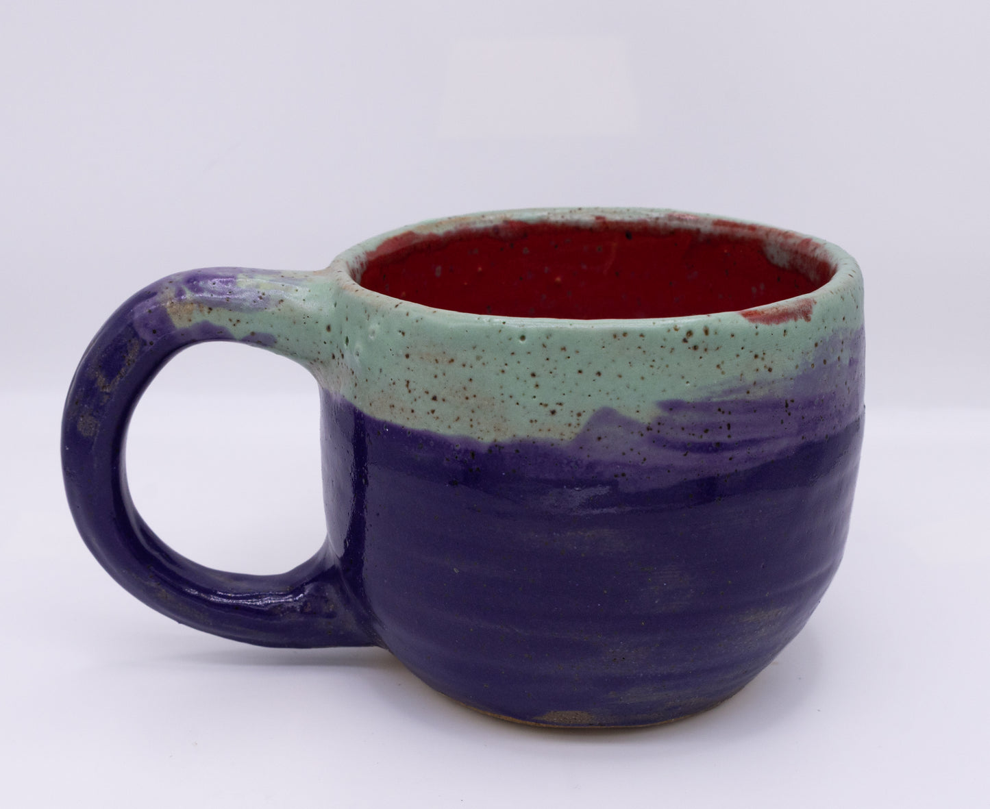 Purple & Red Mug