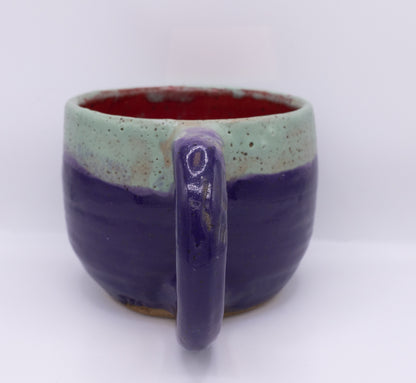 Purple & Red Mug