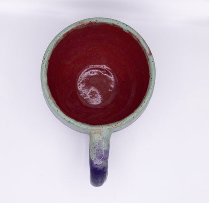 Purple & Red Mug