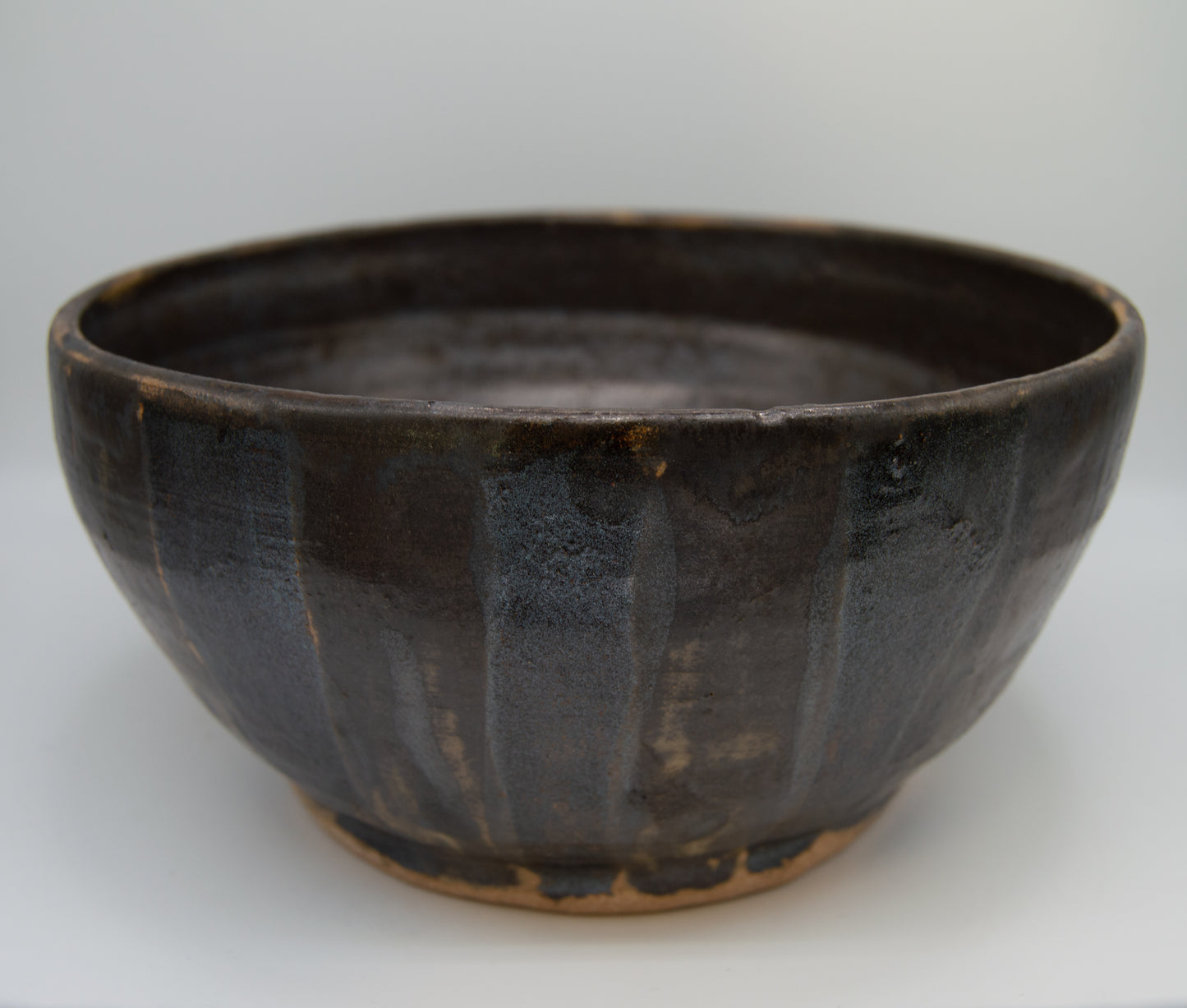 Large Wheel Thrown Ceramic Bowl