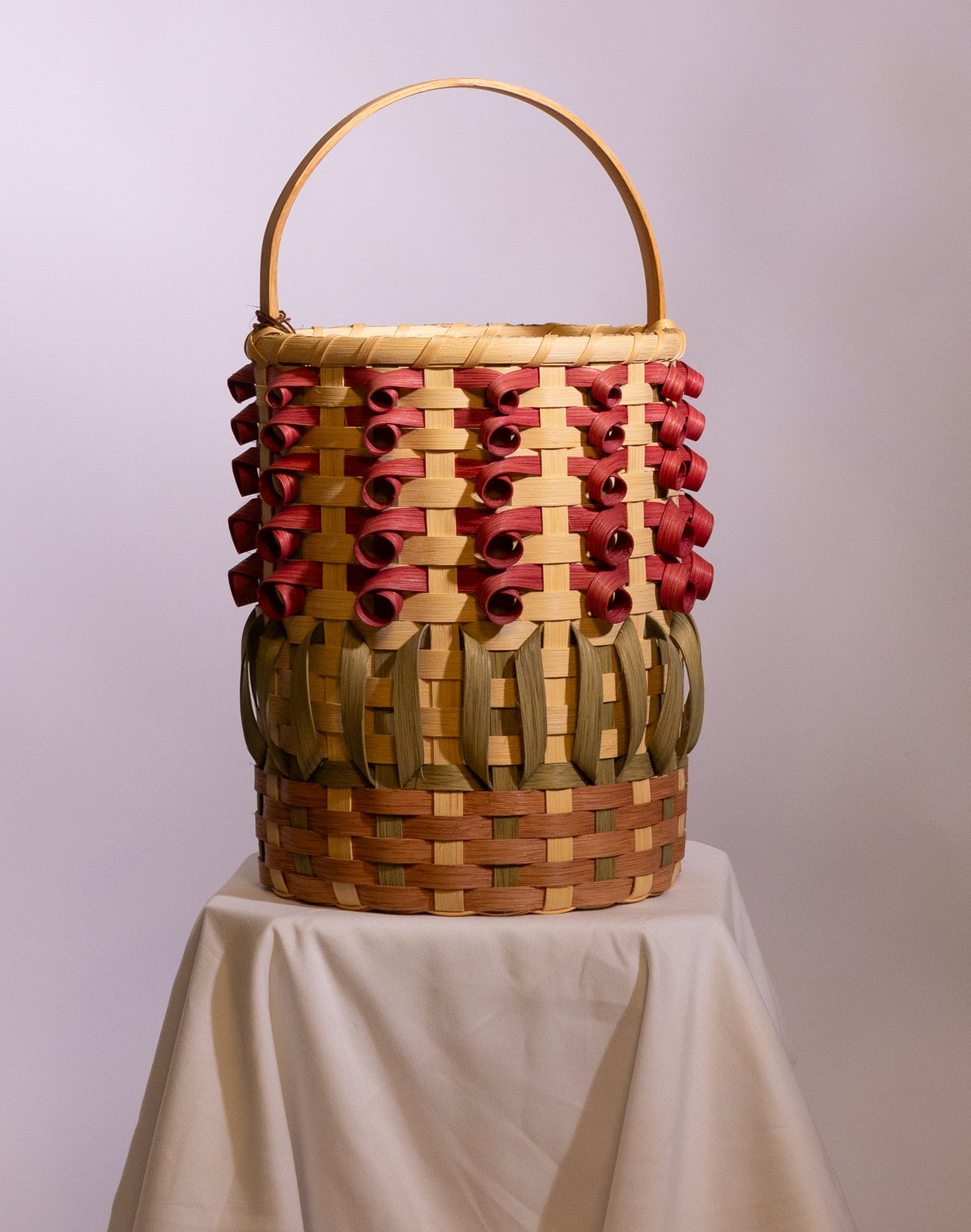 Gladiolus Flower Basket by Amanda Sprinkle