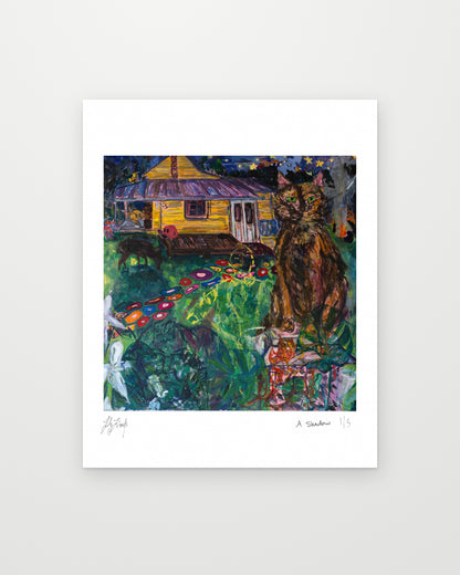 A Shadow, Limited Edition Print
