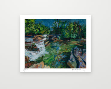 Falls of Dismal Limited Edition Print
