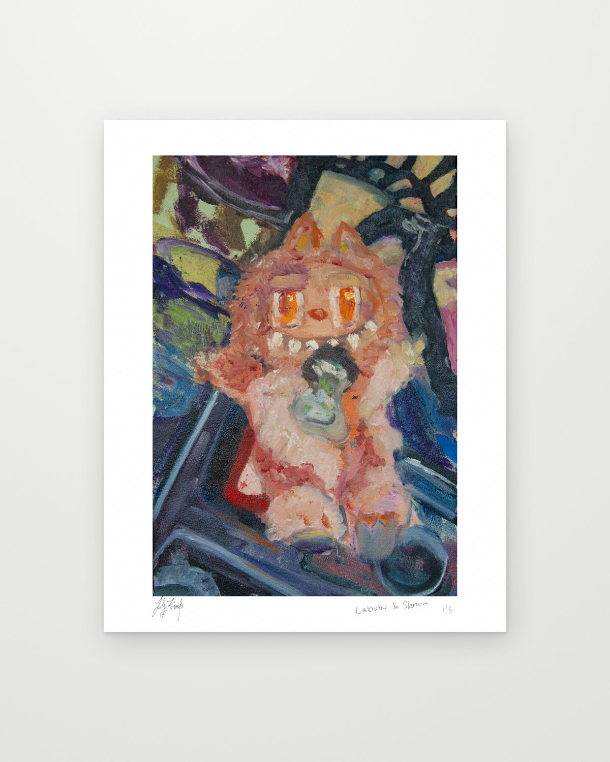 Labubu & Shroom Limited Edition Print