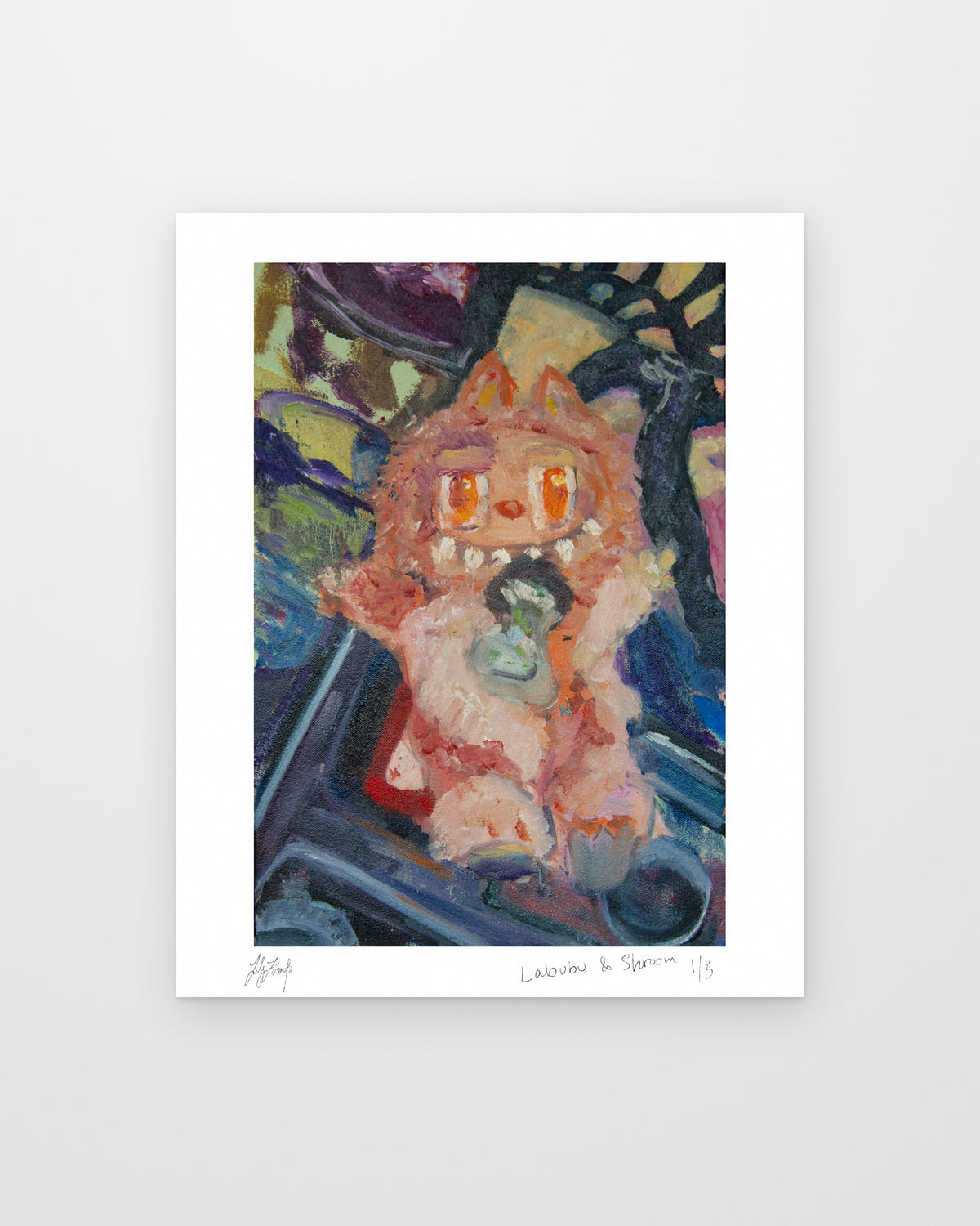 Labubu & Shroom Limited Edition Print