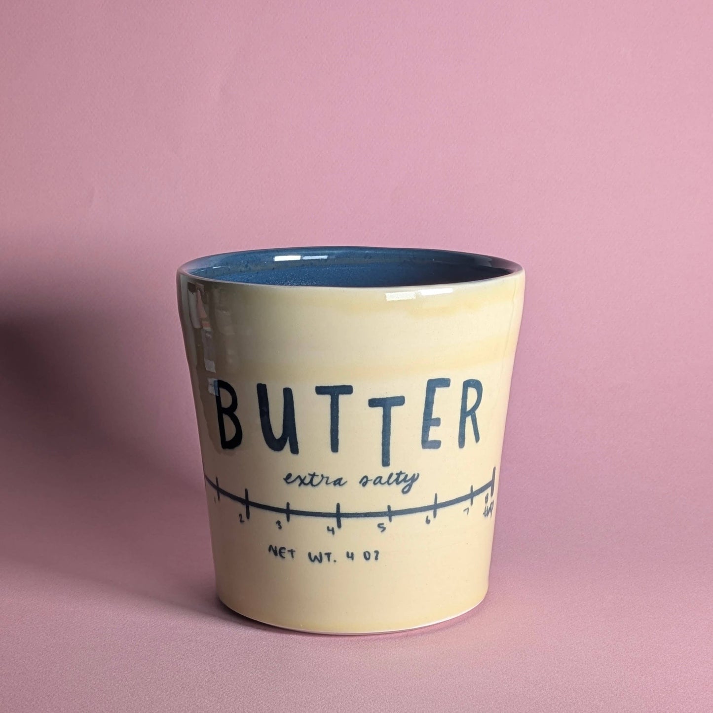 City in Bloom Ceramics - Extra Salty Butter Planter: 5"