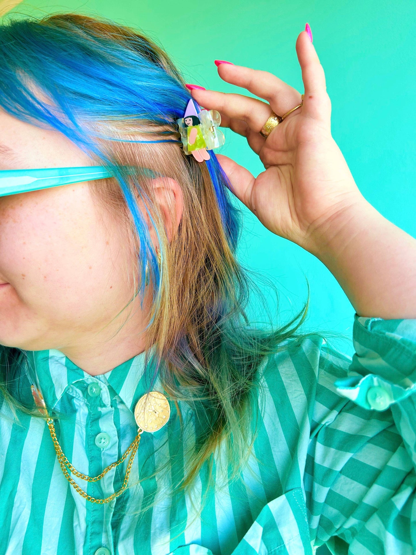 The Peach Fuzz - Fairy Mini Hair Claw