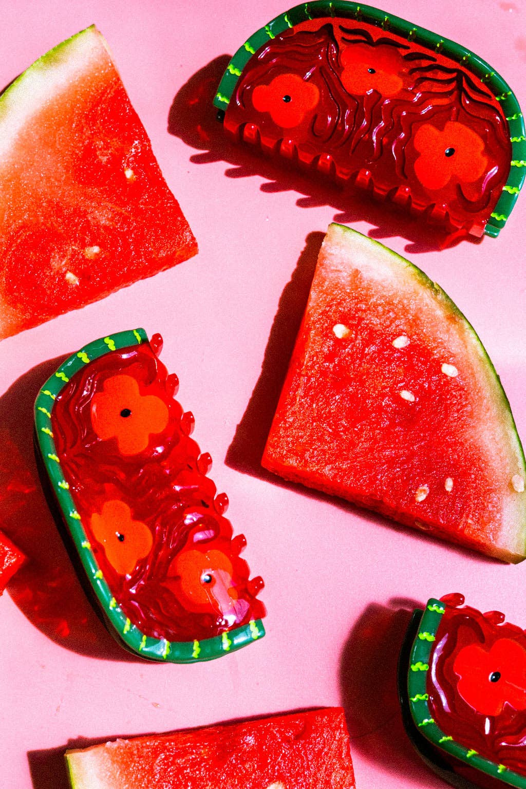 Watermelon Hair Claw by The Peach Fuzz