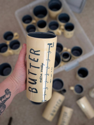 City in Bloom Ceramics - Extra Salty Butter Mug: Medium