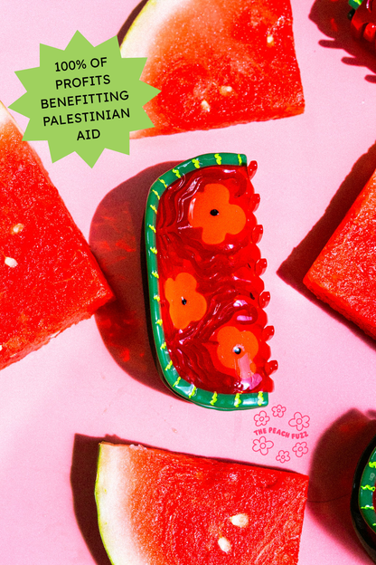 Watermelon Hair Claw