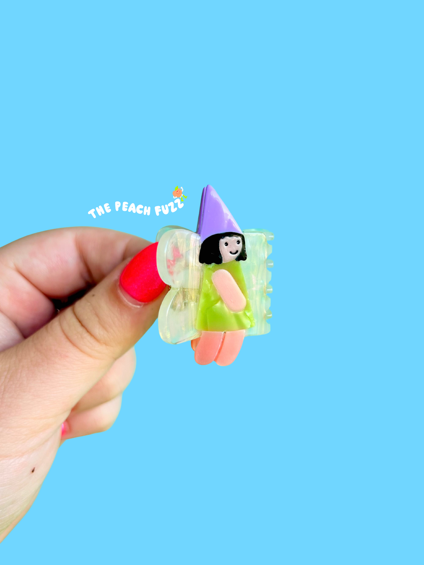 The Peach Fuzz - Fairy Mini Hair Claw