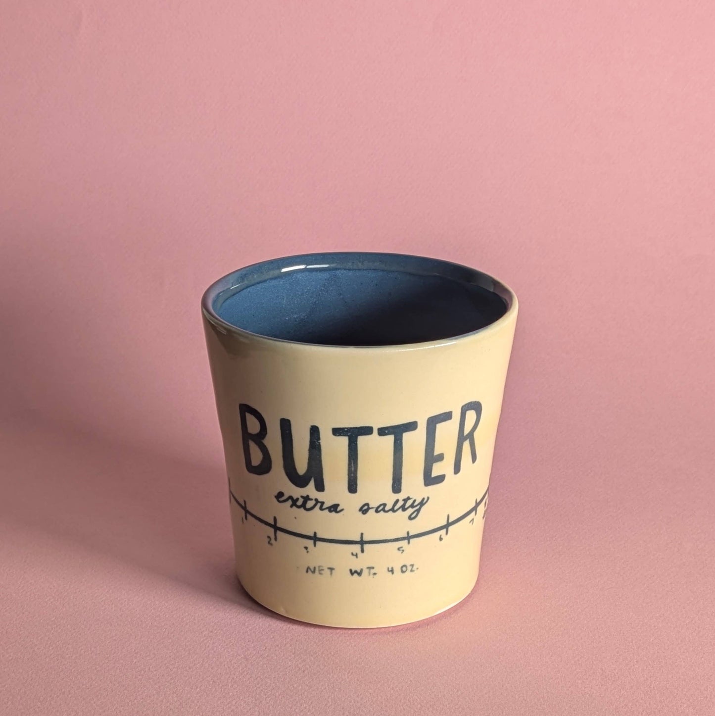 City in Bloom Ceramics - Extra Salty Butter Planter: 5"