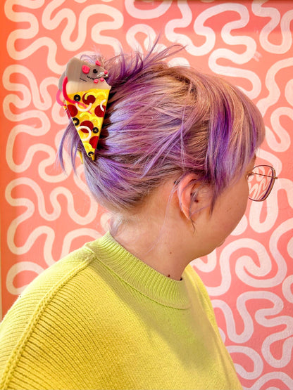 The Peach Fuzz - Pizza Rat Hair Claw