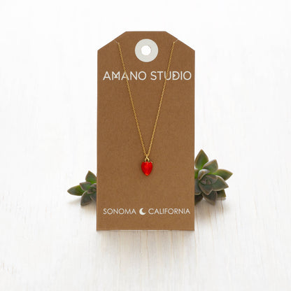 Amano Studio - Summer Strawberry Necklace