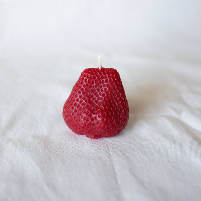 Happy Organics - Beeswax Large Strawberries (Set of 2)