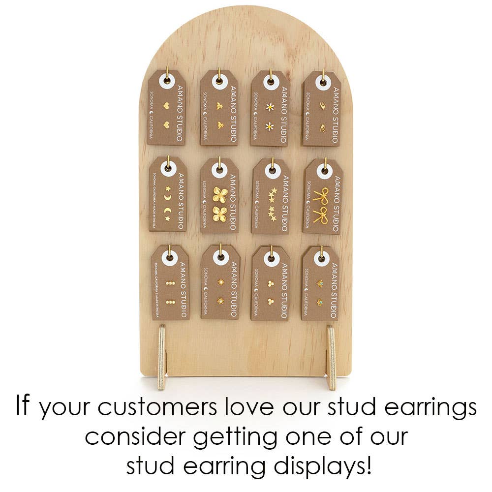 Amano Studio - Tiny Butterfly Stud Earrings