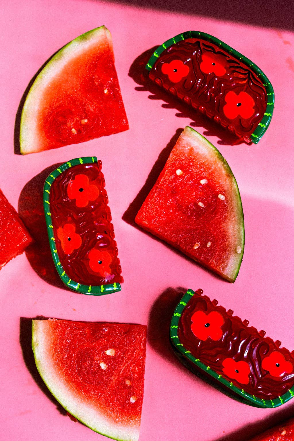 Watermelon Hair Claw