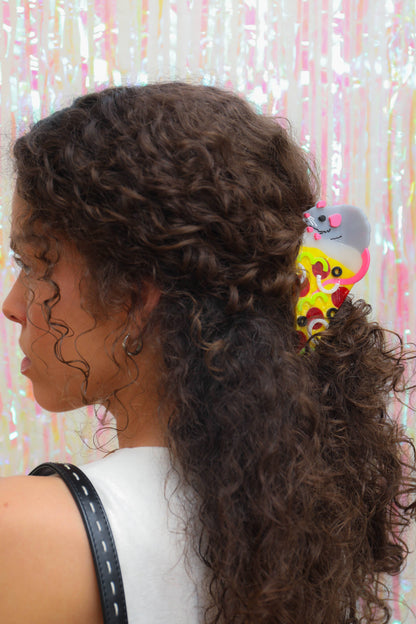 The Peach Fuzz - Pizza Rat Hair Claw