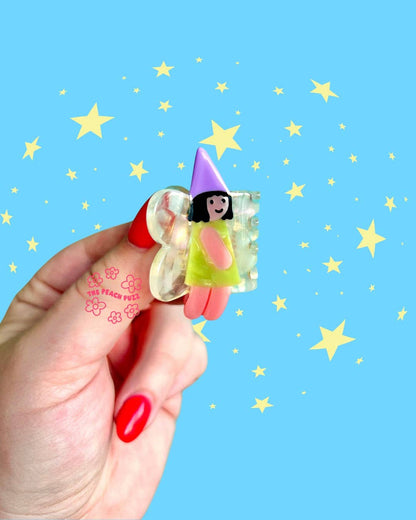 The Peach Fuzz - Fairy Mini Hair Claw