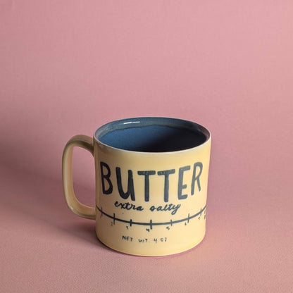 City in Bloom Ceramics - Extra Salty Butter Mug: Medium