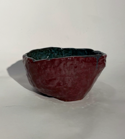 Oxblood Red Bowl