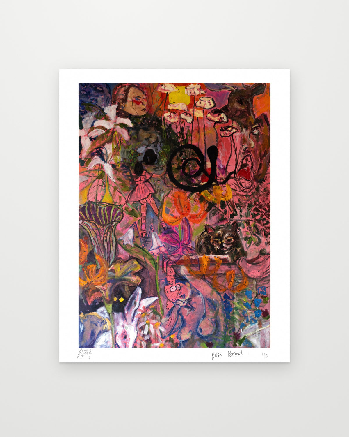 Rose Period i, Limited Edition Print