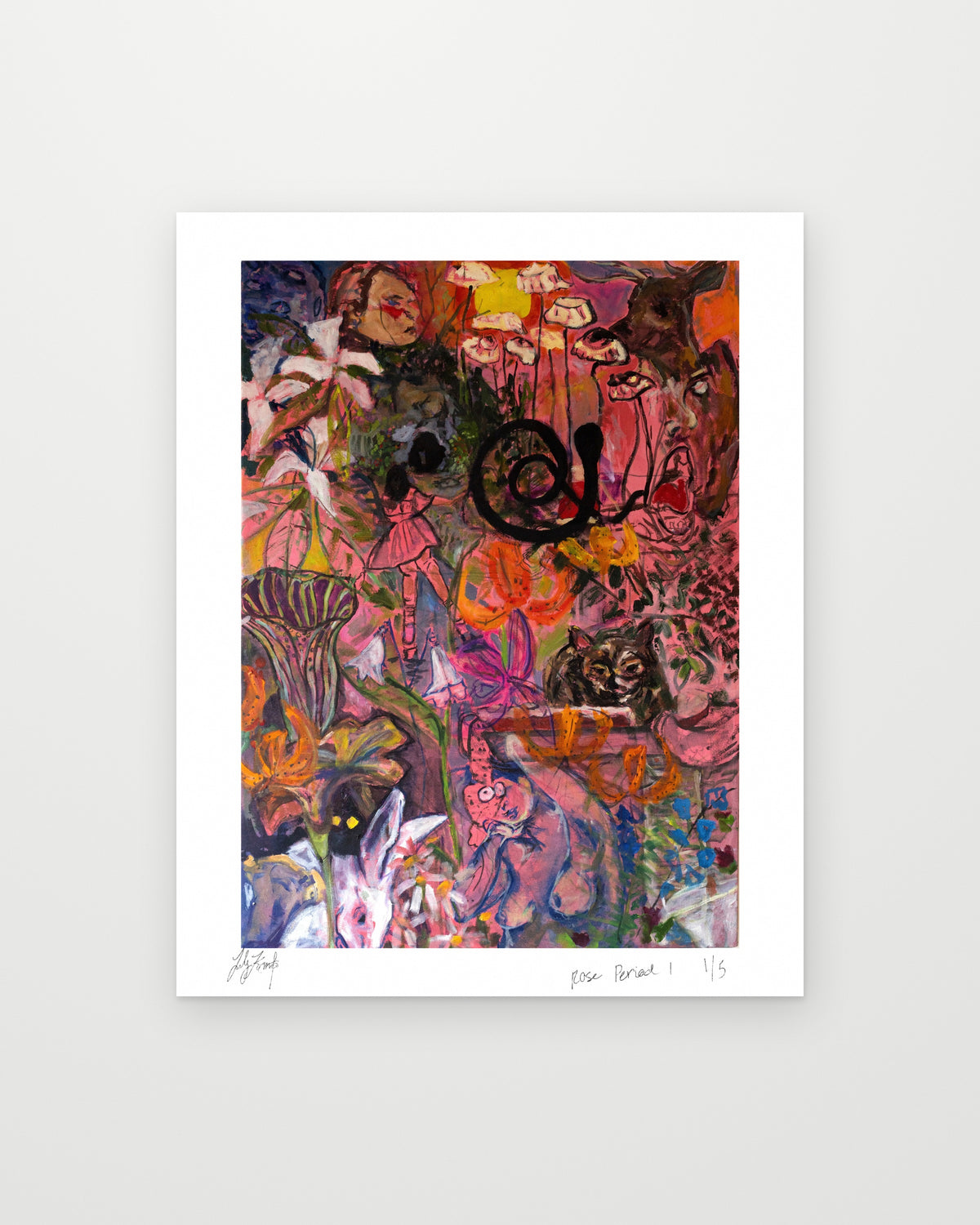 Rose Period i, Limited Edition Print