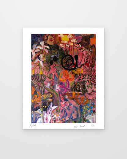 Rose Period i, Limited Edition Print