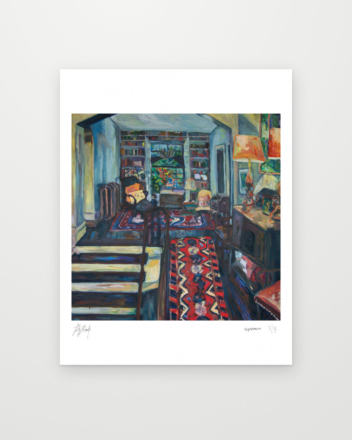 Upstairs Limited Edition Print