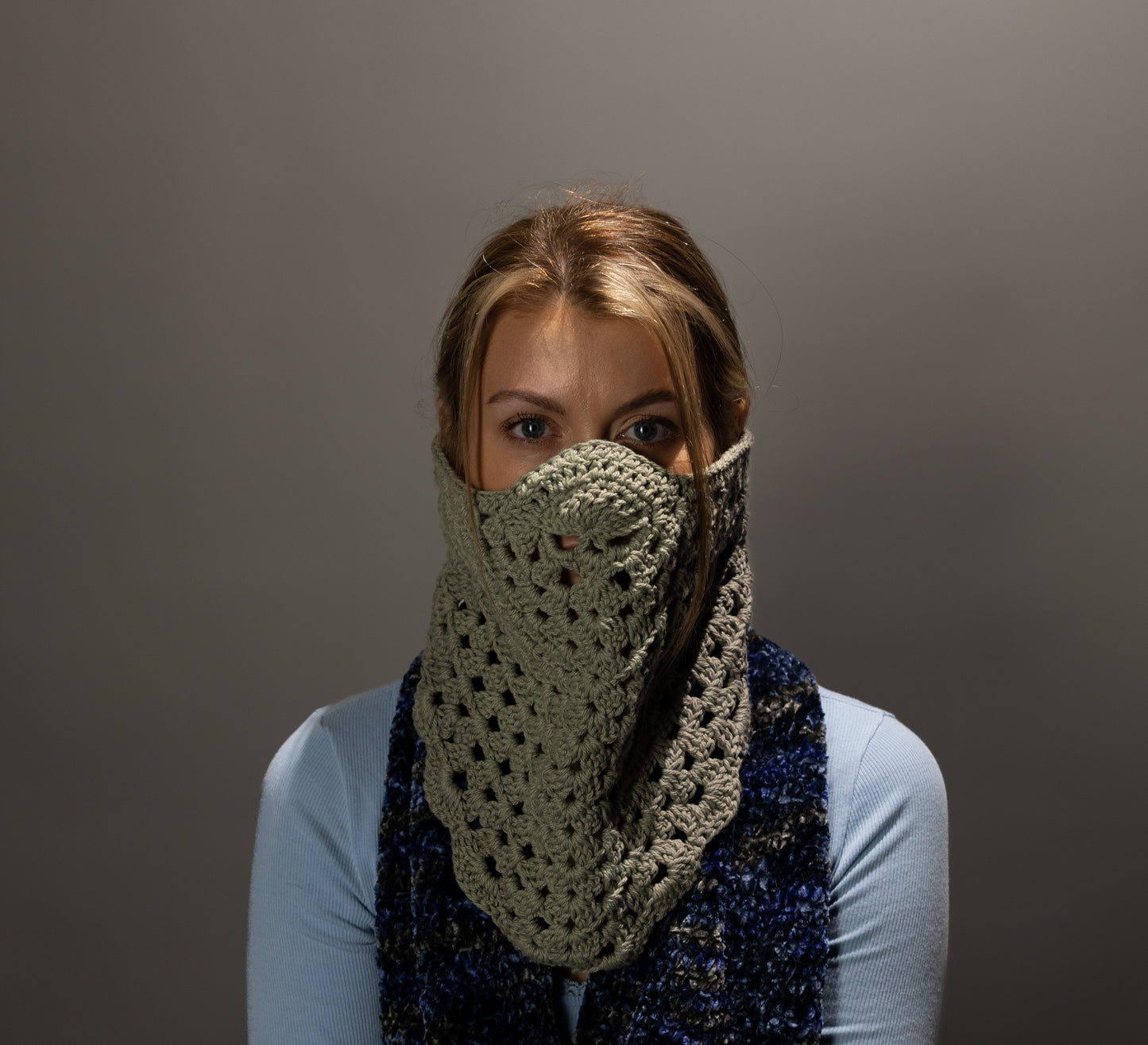 Tied Bandana / Face Scarf