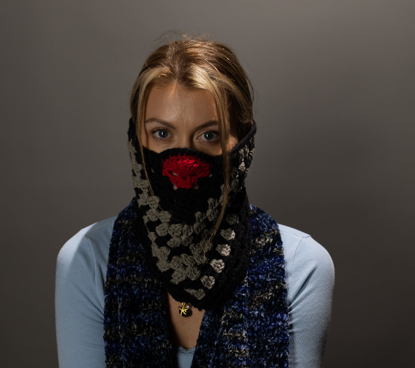 Tied Bandana / Face Scarf